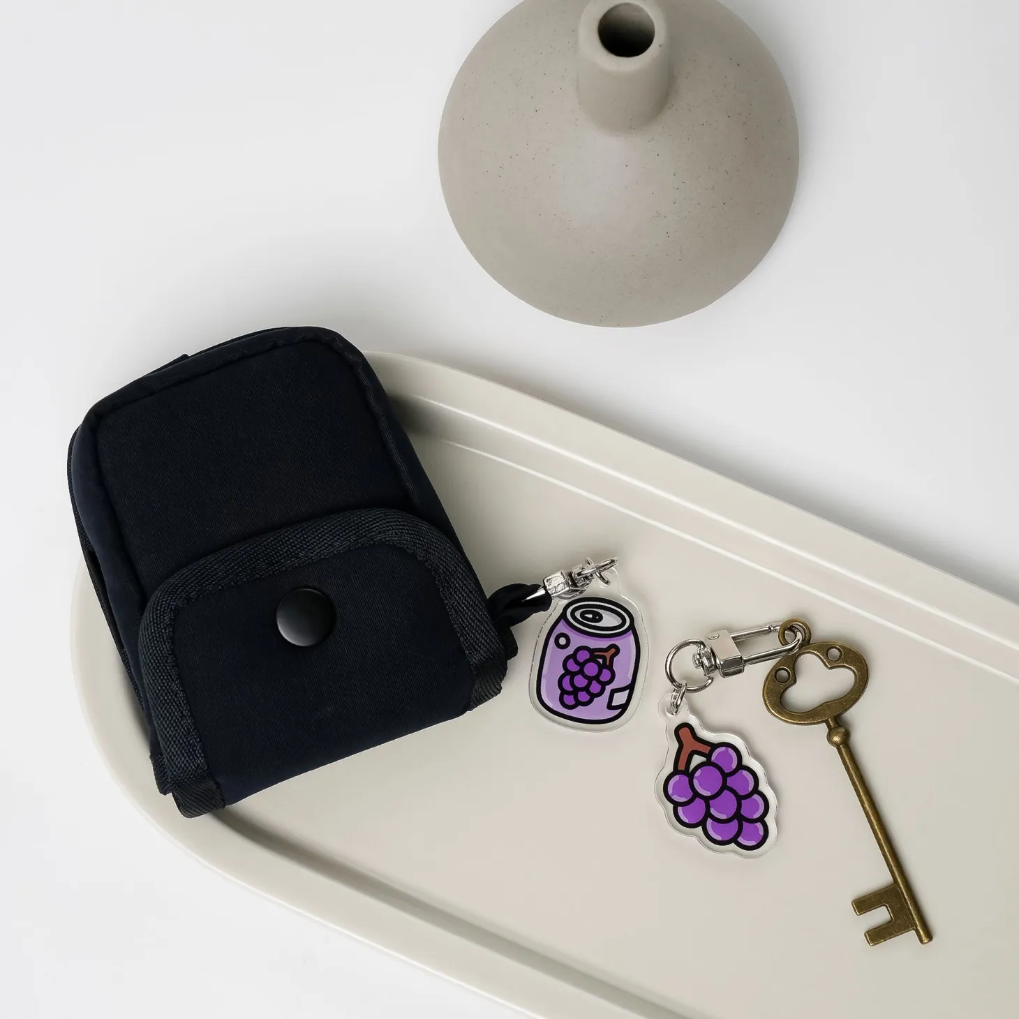 Food Acrylic Key Ring v1