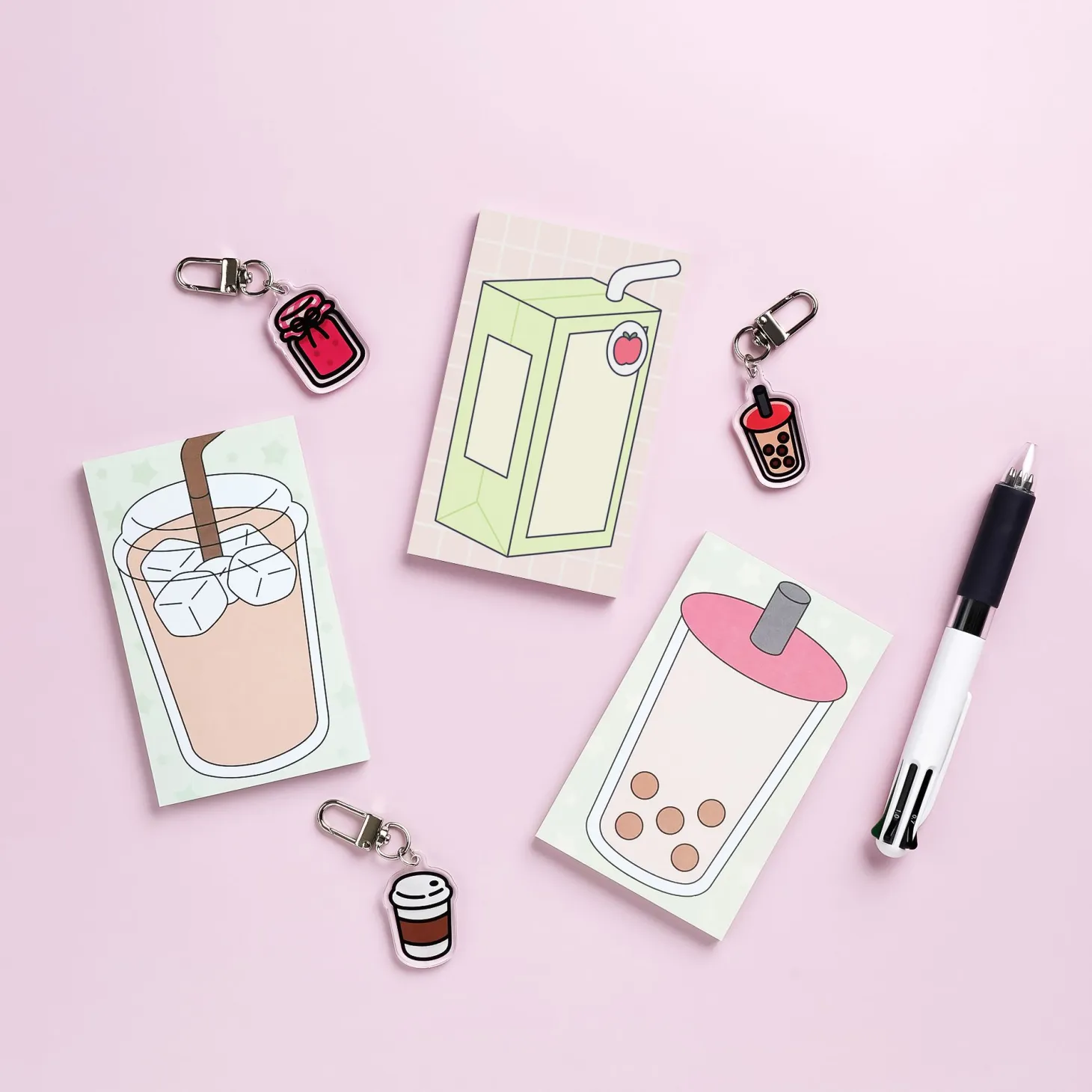 Food Acrylic Key Ring v1