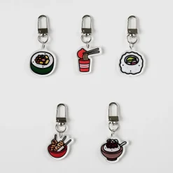 Food Acrylic Key Ring v3