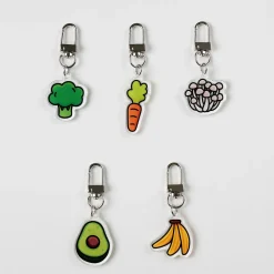 Food Acrylic Key Ring v3