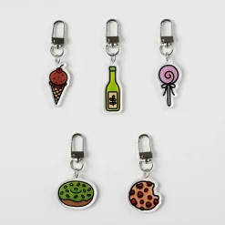 Food Acrylic Key Ring v3
