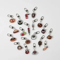 Food Acrylic Key Ring v3