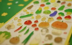 Food Puffy Deco Sticker
