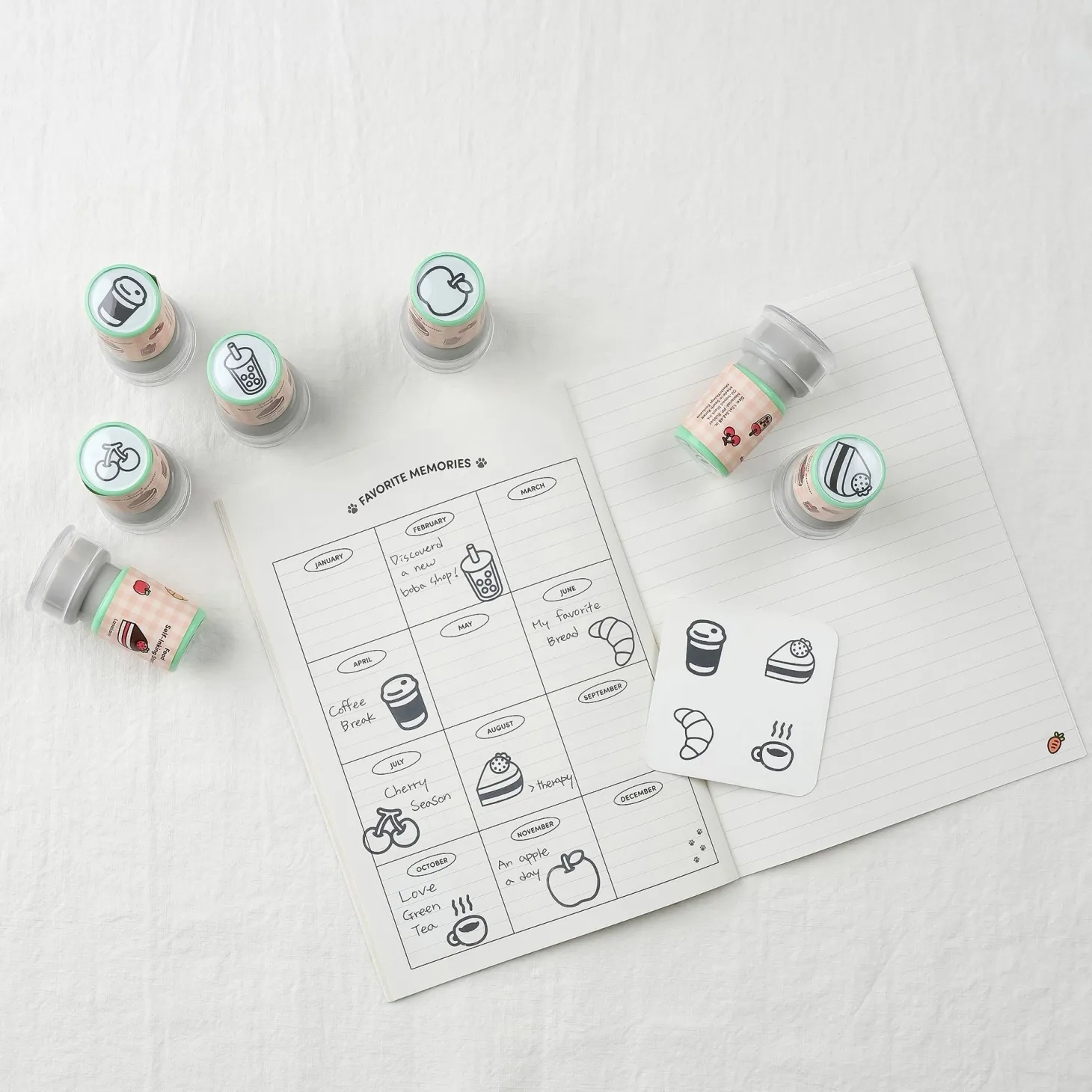 Food Self-inking Stamp