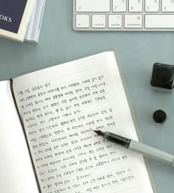 Fountain Friendly Hardcover Lined Notebook