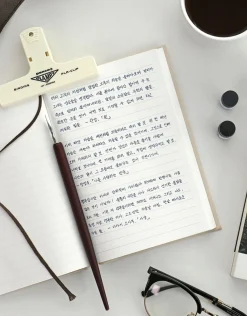 Fountain Friendly Hardcover Lined Notebook