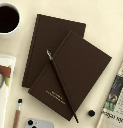 Fountain Friendly Hardcover Lined Notebook