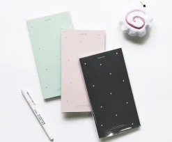 Fountain Friendly Zip Grid Notebook