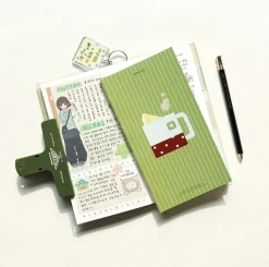 Fountain Friendly Zip Grid Notebook