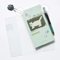 Fountain Friendly Zip Grid Notebook