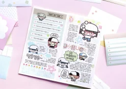 Fountain Friendly Zip Grid Notebook
