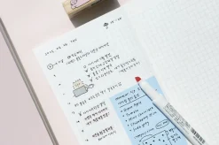 Fountain Friendly Zip Grid Notebook