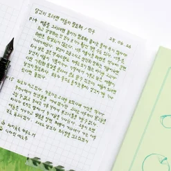 Fountain Friendly Zip Grid Notebook