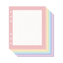 Frame Grid 6 Ring A6 Wide Note Refill
