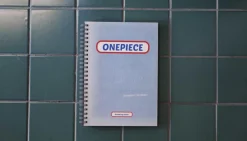 French Blue Drawing Notebook