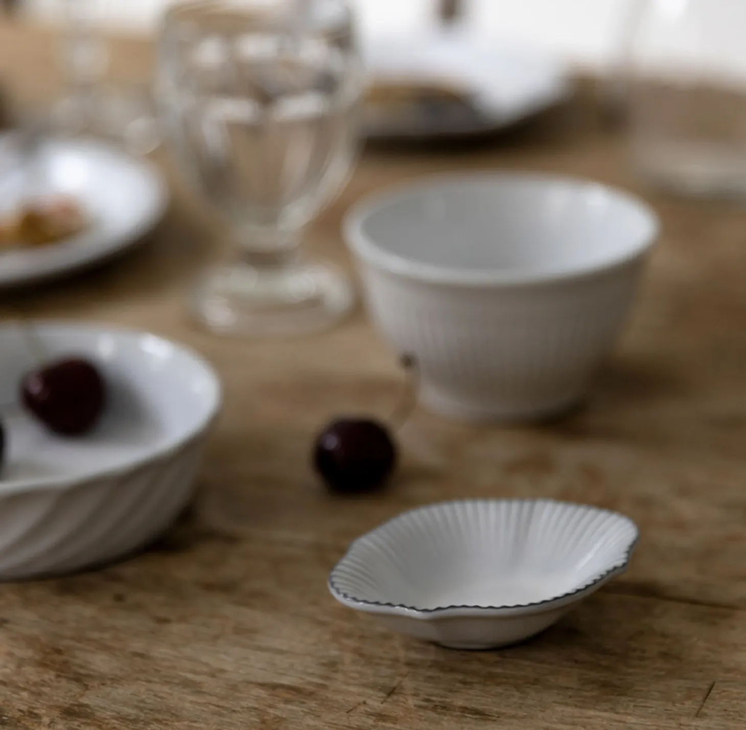 French Mood Blanc Mini Sauce Bowl
