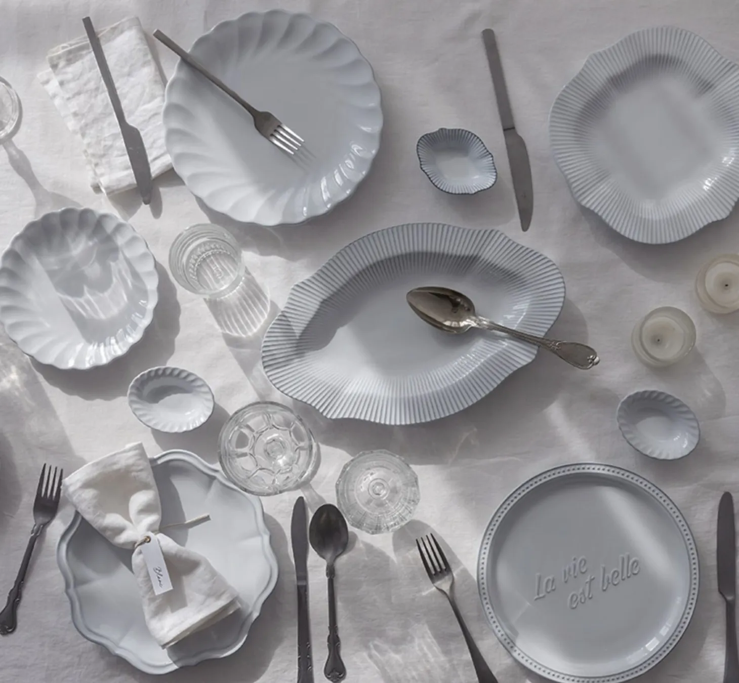 French Mood Blanc Mini Sauce Bowl