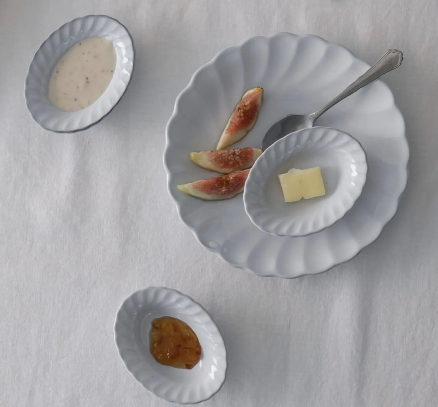 French Mood Blanc Mini Sauce Bowl