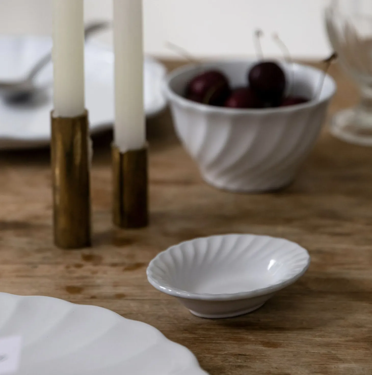 French Mood Blanc Mini Sauce Bowl