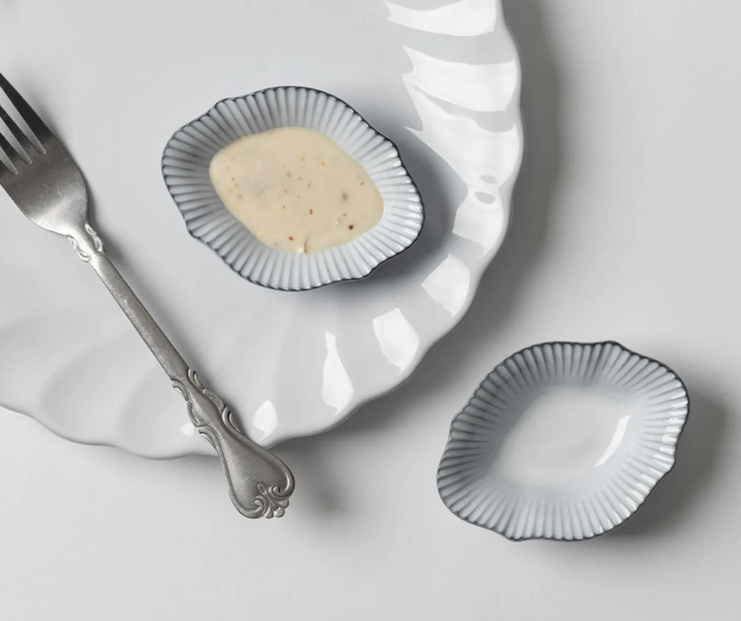 French Mood Blanc Mini Sauce Bowl