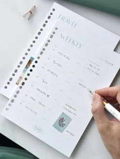 Fresh Color 6 Ring & 20 Ring A5 Note Refill