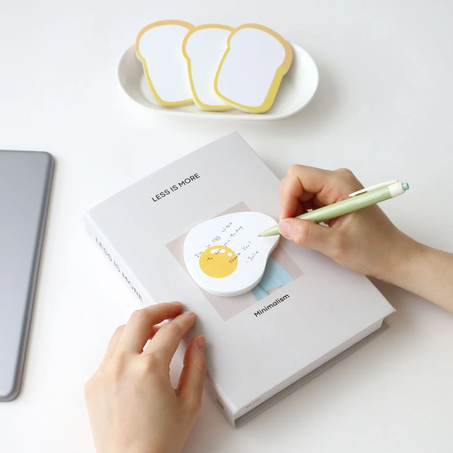 Fried Egg & Toast Sticky Note