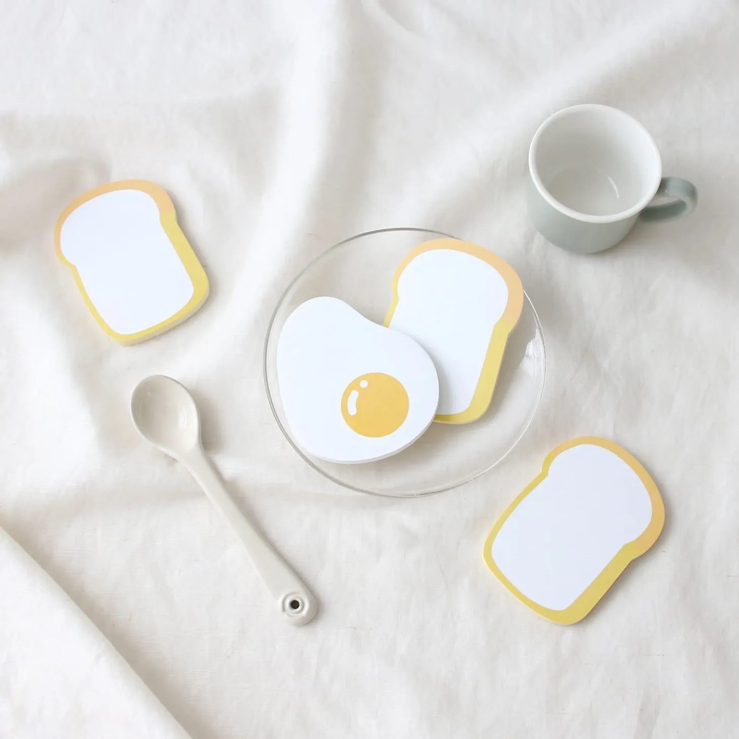Fried Egg & Toast Sticky Note