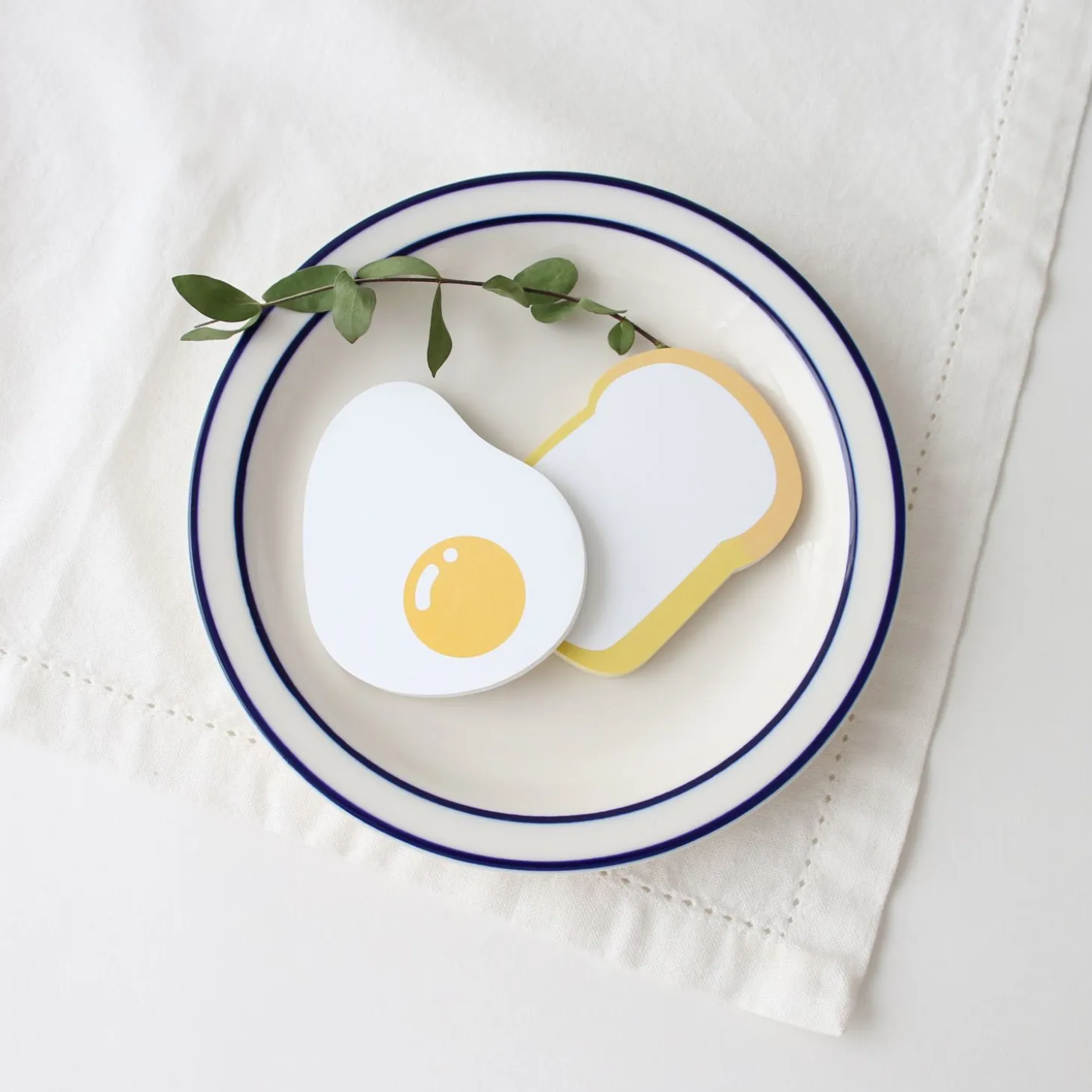 Fried Egg & Toast Sticky Note