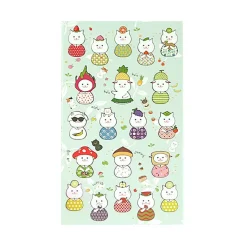 Fruit Cat Deco Sticker