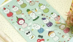 Fruit Cat Deco Sticker
