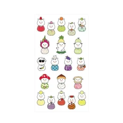 Fruit Cat Deco Sticker