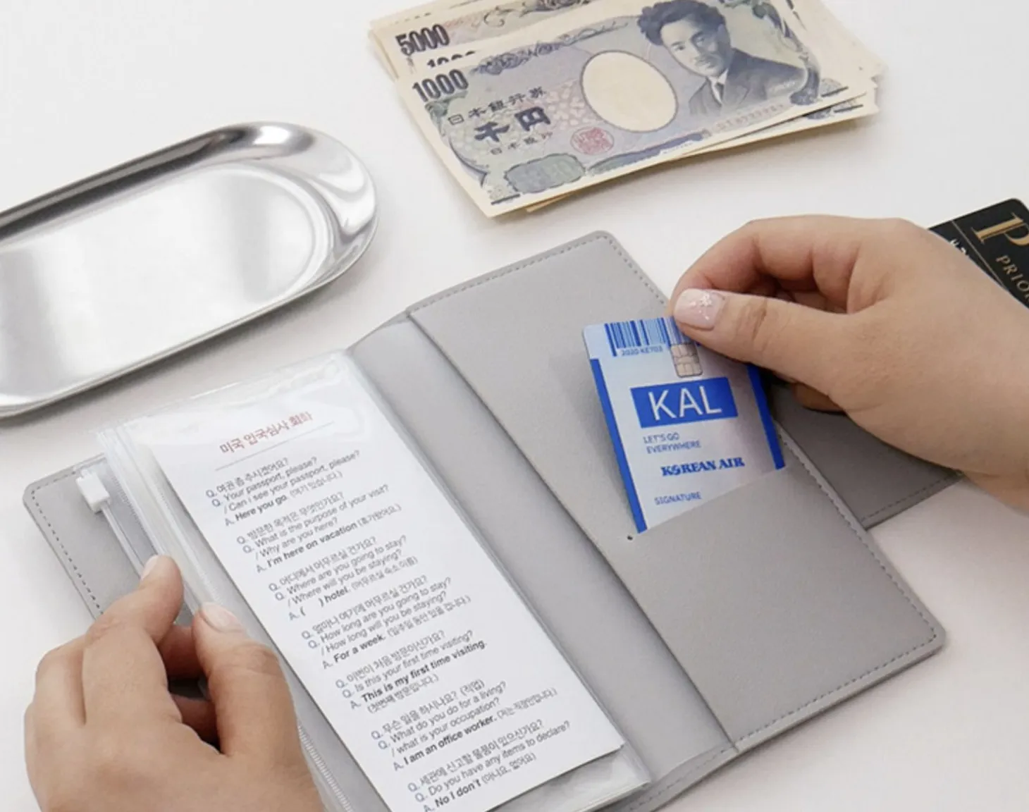 Functional Travel Passport Wallet