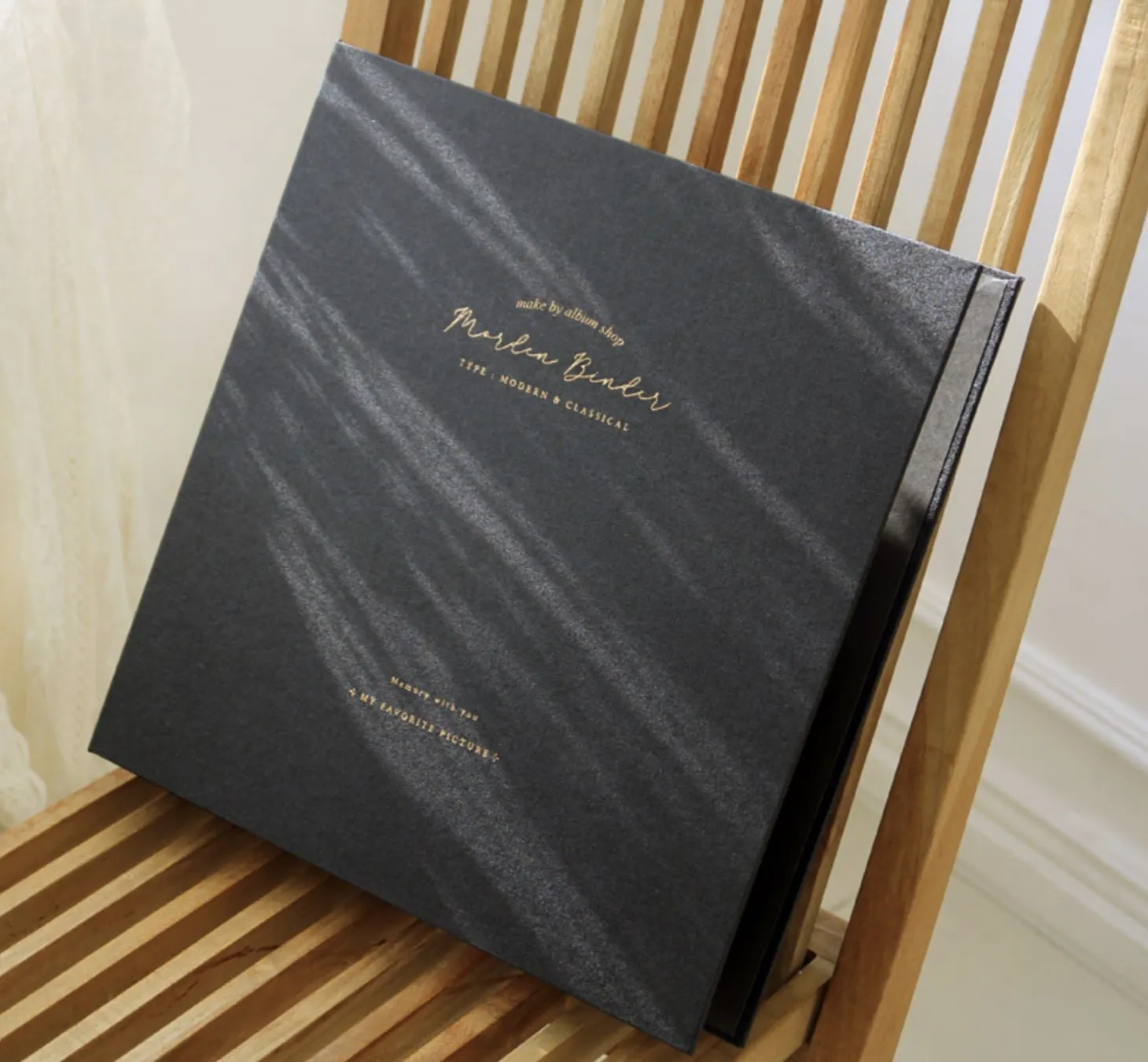 Giant Modern 4 Ring Binder Photo Album