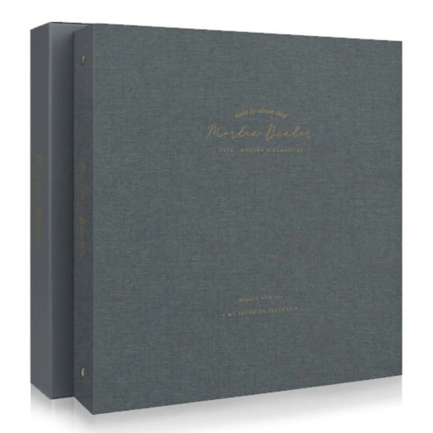 Giant Modern 4 Ring Binder Photo Album