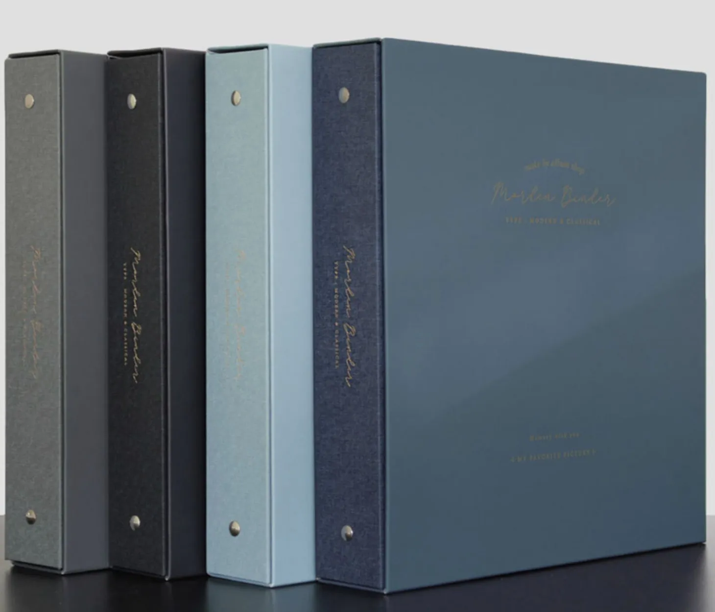 Giant Modern 4 Ring Binder Photo Album