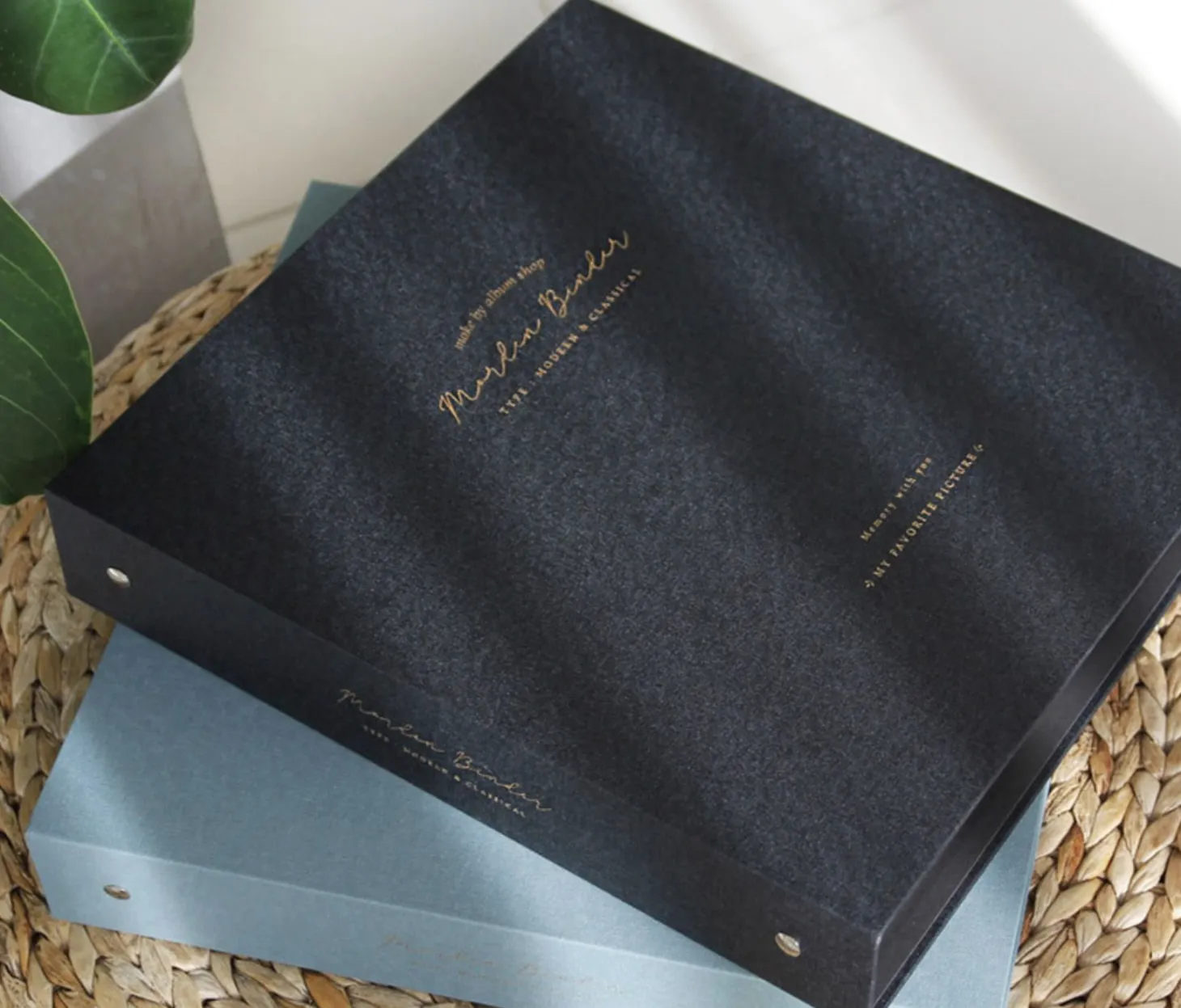 Giant Modern 4 Ring Binder Photo Album