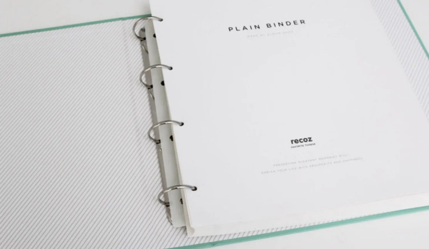 Giant Plain 4 Ring Binder Photo Album