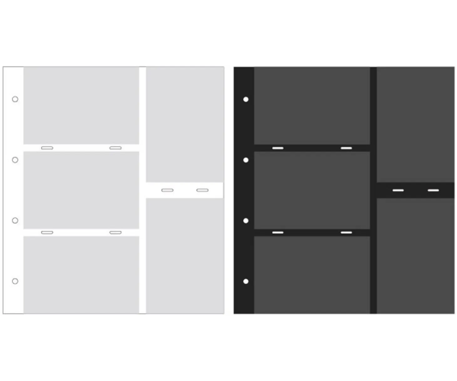 Giant Plain 4 Ring Binder Photo Album