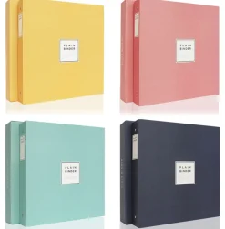 Giant Plain 4 Ring Binder Photo Album