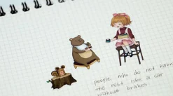 Girl's Tea Time Sticker