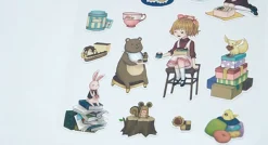 Girl's Tea Time Sticker