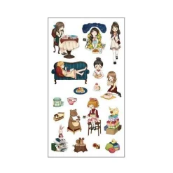 Girl's Tea Time Sticker