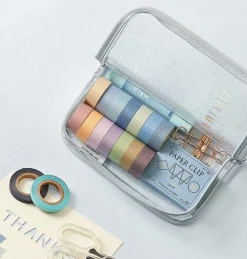 Glitter Fulfill Zipper Pen Pouch
