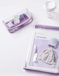 Glitter Fulfill Zipper Pen Pouch