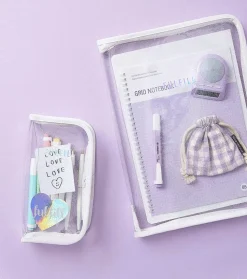 Glitter Fulfill Zipper Pen Pouch
