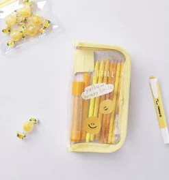 Glitter Fulfill Zipper Pen Pouch