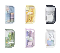 Glitter Fulfill Zipper Pen Pouch