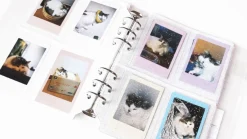 Glitter 6 Ring A6 Wide Card Pocket Refill