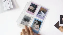 Glitter 6 Ring A6 Wide Card Pocket Refill