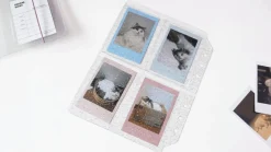 Glitter 6 Ring A6 Wide Card Pocket Refill